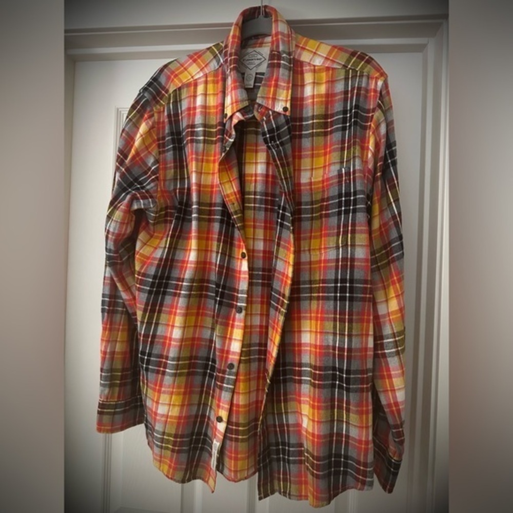 St. John’s Bay Legacy Flannel Shirt, L